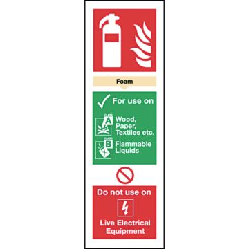 Safety Signs - Fire Extinguisher - AFF Foam