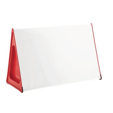 Wedge Whiteboard - Red - A2