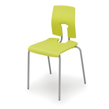 SE Ergonomic Polypropylene Chair - 380mm - Leaf