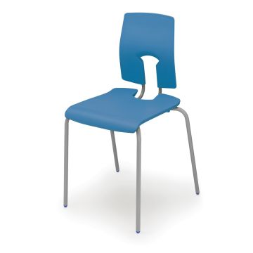 SE Ergonomic Polypropylene Chair - 260mm - Pacific