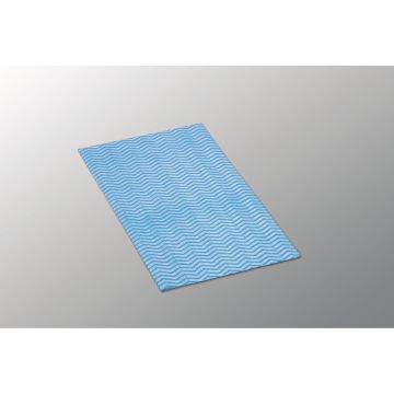 Vileda Lightweight Wiping Cloths - Blue - Pack of 100