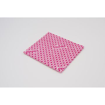 Vileda Medium Weight Wiping Cloths - Red - Pack of 10