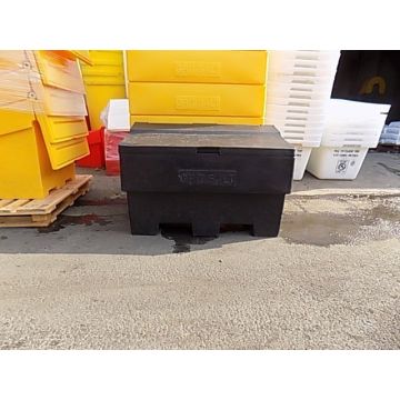 Grit Bin 100 Litre Recycled - Black