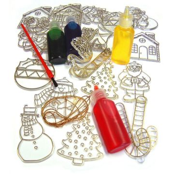 Christmas Glass-Painting Kit