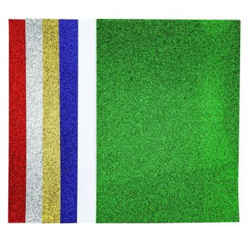 Glitter Paper 80gsm - Pack of 12