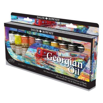 Daler Rowney Georgian Oil Selection Set 10 x 38ml