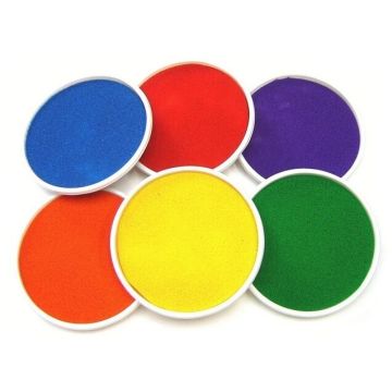 Assorted Giant Ink Pads - Pack of 6