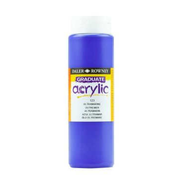 Daler & Rowney Graduate Acrylic 500ml - Ultramarine