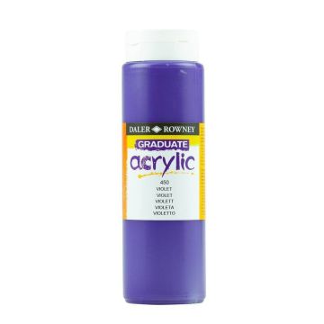 Daler & Rowney Graduate Acrylic 500ml - Violet