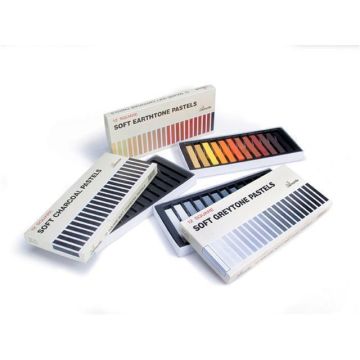 Specialist Soft Pastels Grey Tone - Pack of 12