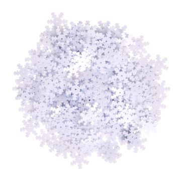 Classmates Decorative Snowflakes - White - 70g