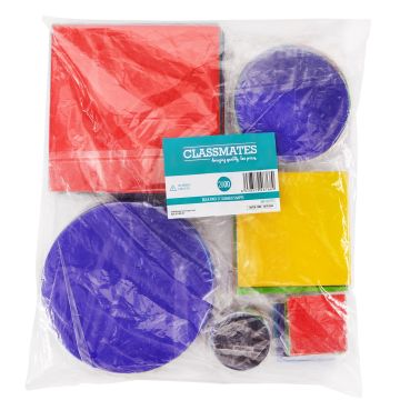 Classmates Bulk Pack of Gummed Shapes - Pack of 2000