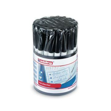 Edding Handwriting Pen - Black - Pack of 42