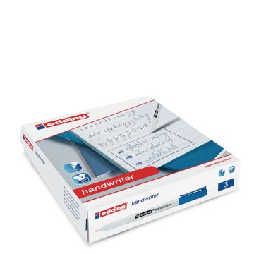 Edding Handwriting Pen - Blue - Pack of 200