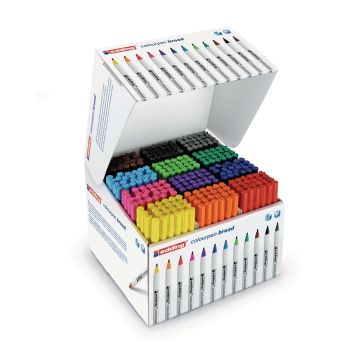 Edding Colourpen Broad - Assorted - Pack of 288