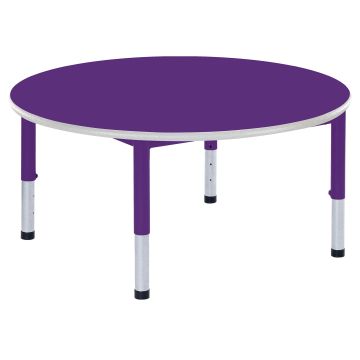 Harlequin Circular Bundle & 4 Chairs - 4-6 Years - Purple
