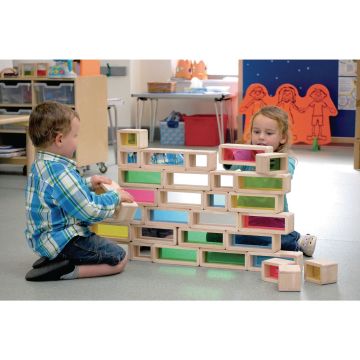 Rainbow Bricks - Pack of 36