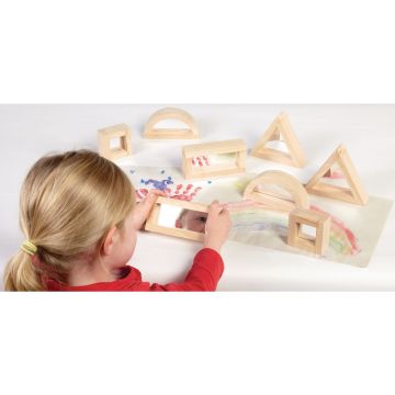 TickiT Large Mirror Block Set - Pack of 8