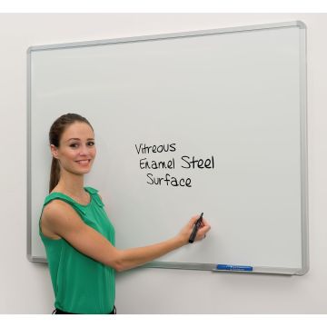 Vitreous enamel Steel (VES) Writing Boards - W1200 x H1200mm