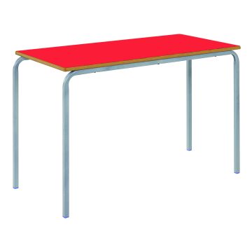 FinEveryday 120x60cm Fully Welded Table - 3-4 Years - Red
