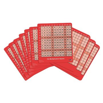 Multiplication Grids - Pack of 10
