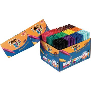 BIC Kids Visa Colour Felt Tips Fine - Pack of 288
