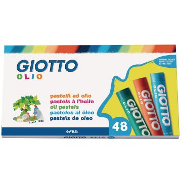 Giotto Olio Oil Pastels - Pack of 48