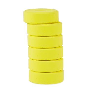 Classmates Colour Block Paints - Yellow - Pack of 6