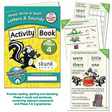 Phase 4 Phonics Activity Book
