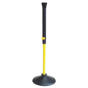 Aresson Rounders Batting Tee and Base- Yellow/Black