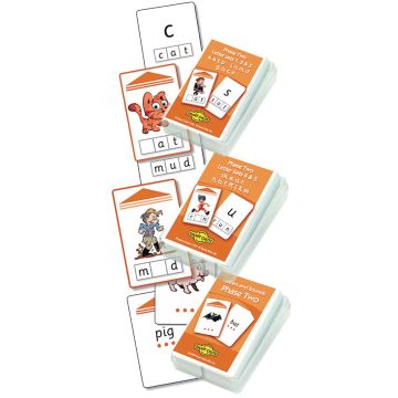Phase 2 Letters and Sounds Chute Cards