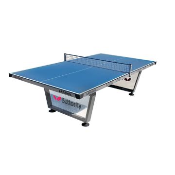 Butterfly Outdoor Playground Tennis Table - Blue