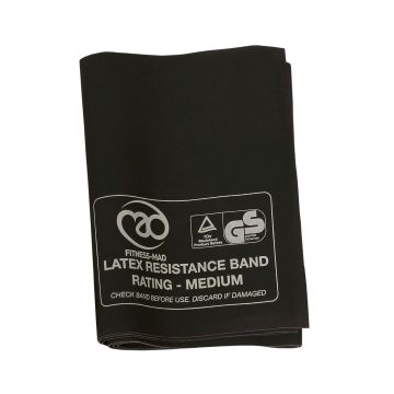Fitness Mad Resistance Band Multipacks - Strong - Black - Pack of 10