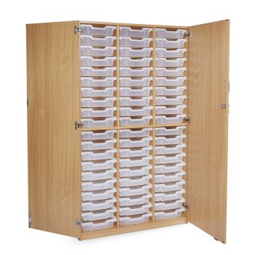 GALT 60 Tray Unit - With Doors - Clear