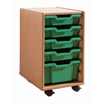 Classmates 6 Tray Open Bay Unit - No Trays