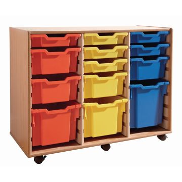 Classmates 24 Tray Open Bay Unit - No Trays