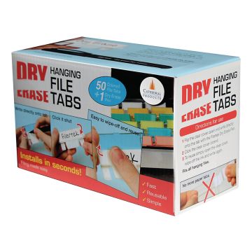 Filertek Dry-wipe Tabs - Assorted - Pack of 50