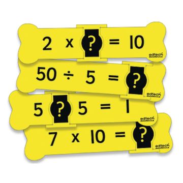2 5 and 10 Multiplication and Division Crunchers - Pack of 72