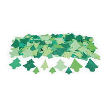 Mixed Green Paper Trees Pack