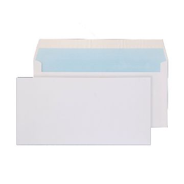 DL White Peel and Seal Pocket Envelopes - Pack of 500