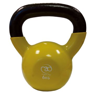 Fitness Mad Kettlebell - 6kg - Yellow
