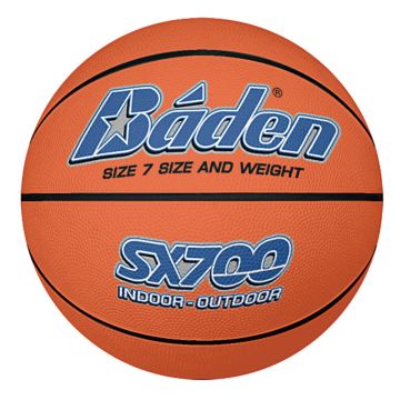 Baden SX700 Rubber Basketball - Size 5 - Tan