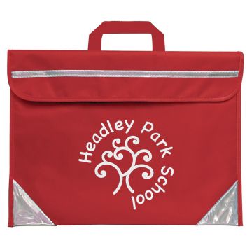 Mapac Personalised Duo Book Bag - Red - Pack of 25