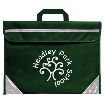 Mapac Personalised Duo Book Bag - Green - Pack of 25