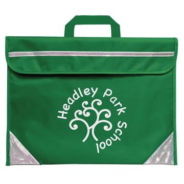 Mapac Personalised Duo Book Bag - Emerald - Pack of 25