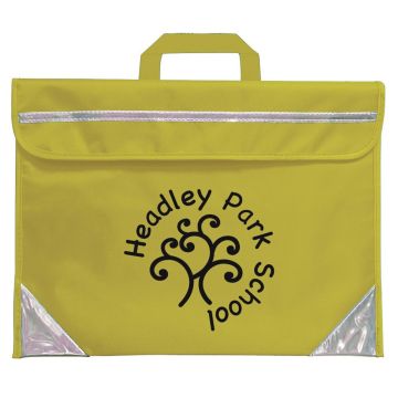 Mapac Personalised Duo Book Bag - Yellow - Pack of 25