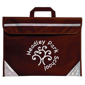 Mapac Personalised Duo Book Bag - Brown - Pack of 25