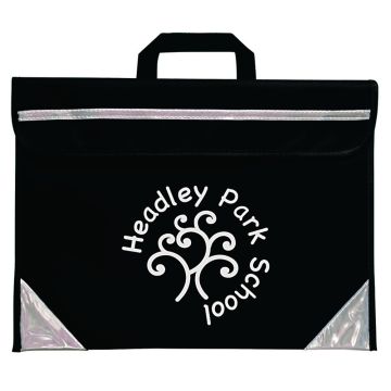 Mapac Personalised Duo Book Bag - Black - Pack of 25