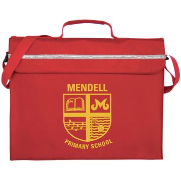 Personalised Primo Book Bag - Red - Pack of 25