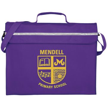 Personalised Primo Book Bag - Purple - Pack of 25